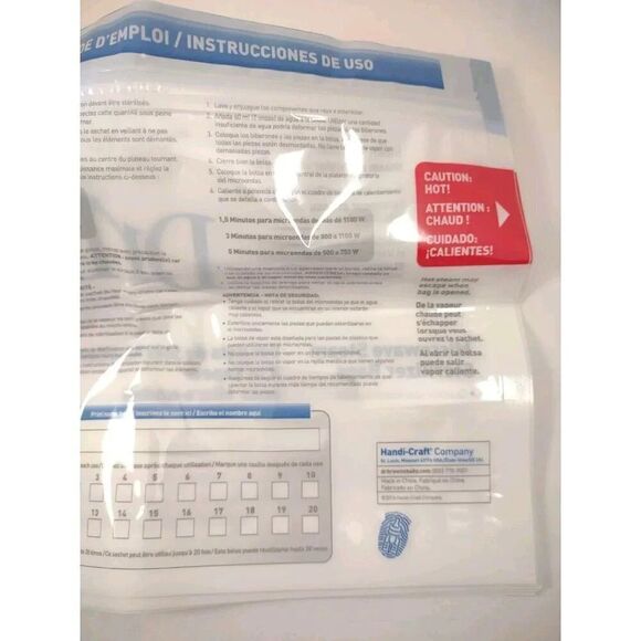 Dr Browns Natural Flow Microwave Steam Sterilizer Bags Quantity 5 - Picture 10 of 12